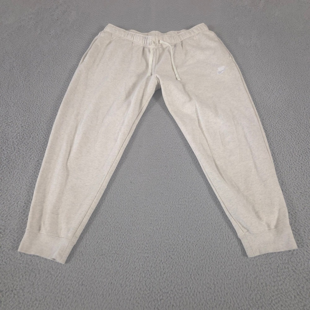 Nike Sweatpants Womens XL Short Sportswear Club Fleece Mid-Rise Jogger Leg